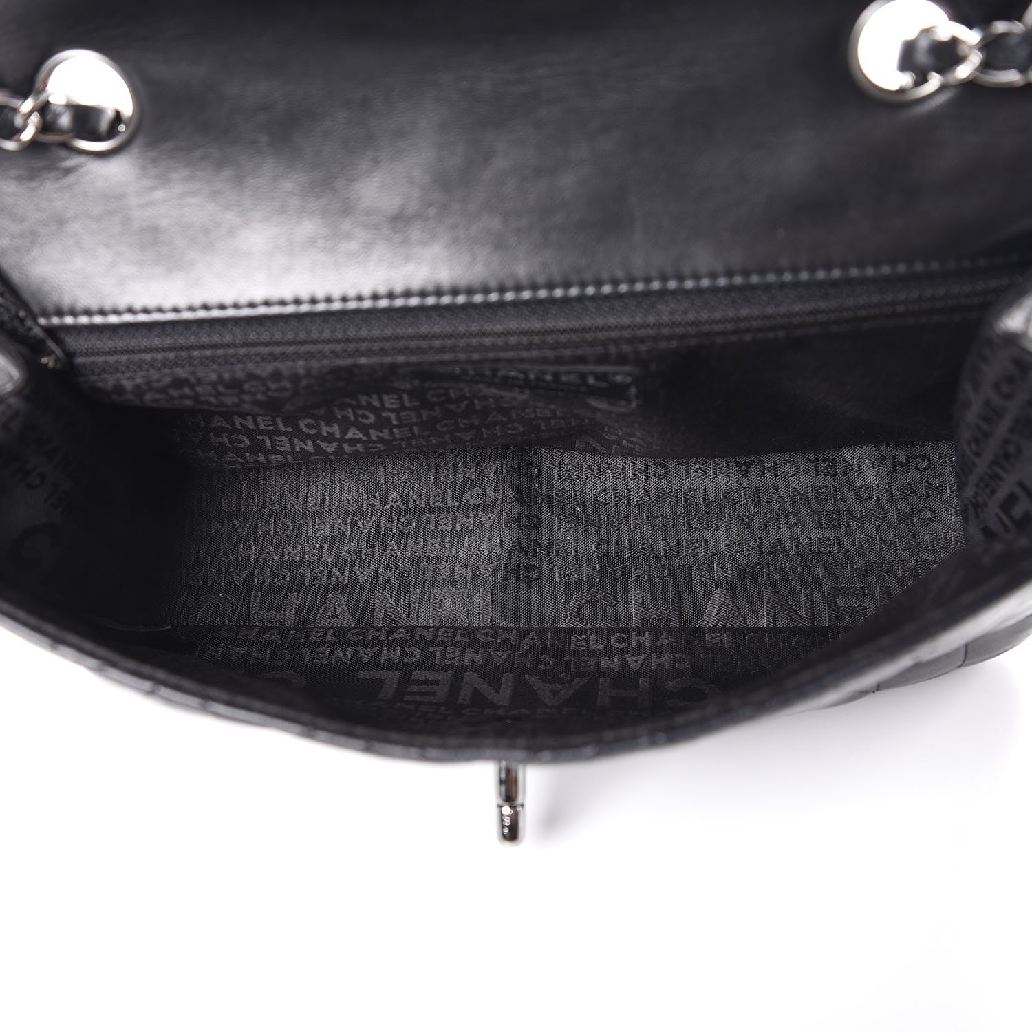 Chanel Lambskin Lady Graphic Flap Black 5 of 10