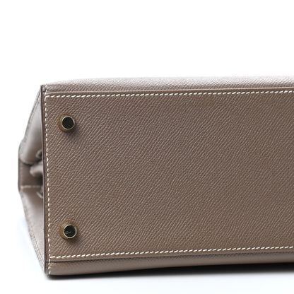 Hermes Epsom Kelly Sellier 28 Etoupe 10 of 12