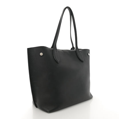 Louis Vuitton Calfskin Lockme Go Tote Black 3 of 12