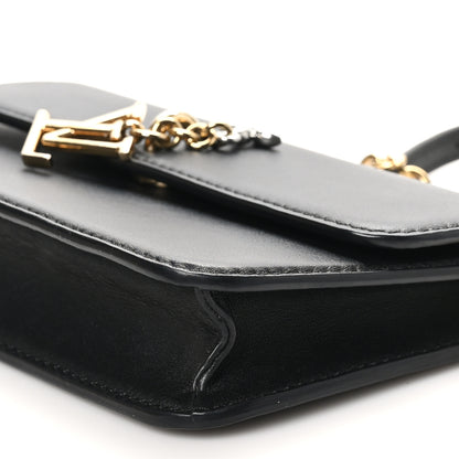 Louis Vuitton Calfskin LV Bloom Wallet On Chain Black 9 of 9