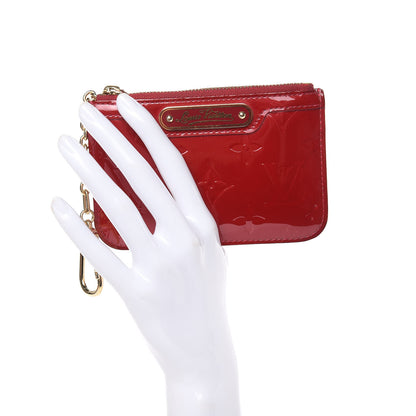 Louis Vuitton Vernis Key Pouch Pomme D'Amour 2 of 9