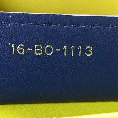 Christian Dior Lambskin Cannage Medium Tri-Color Lady Dior Pink Blue Yellow 7 of 10