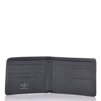 Louis Vuitton Taiga Compact Bi-Fold Wallet Boreal 5 of 9