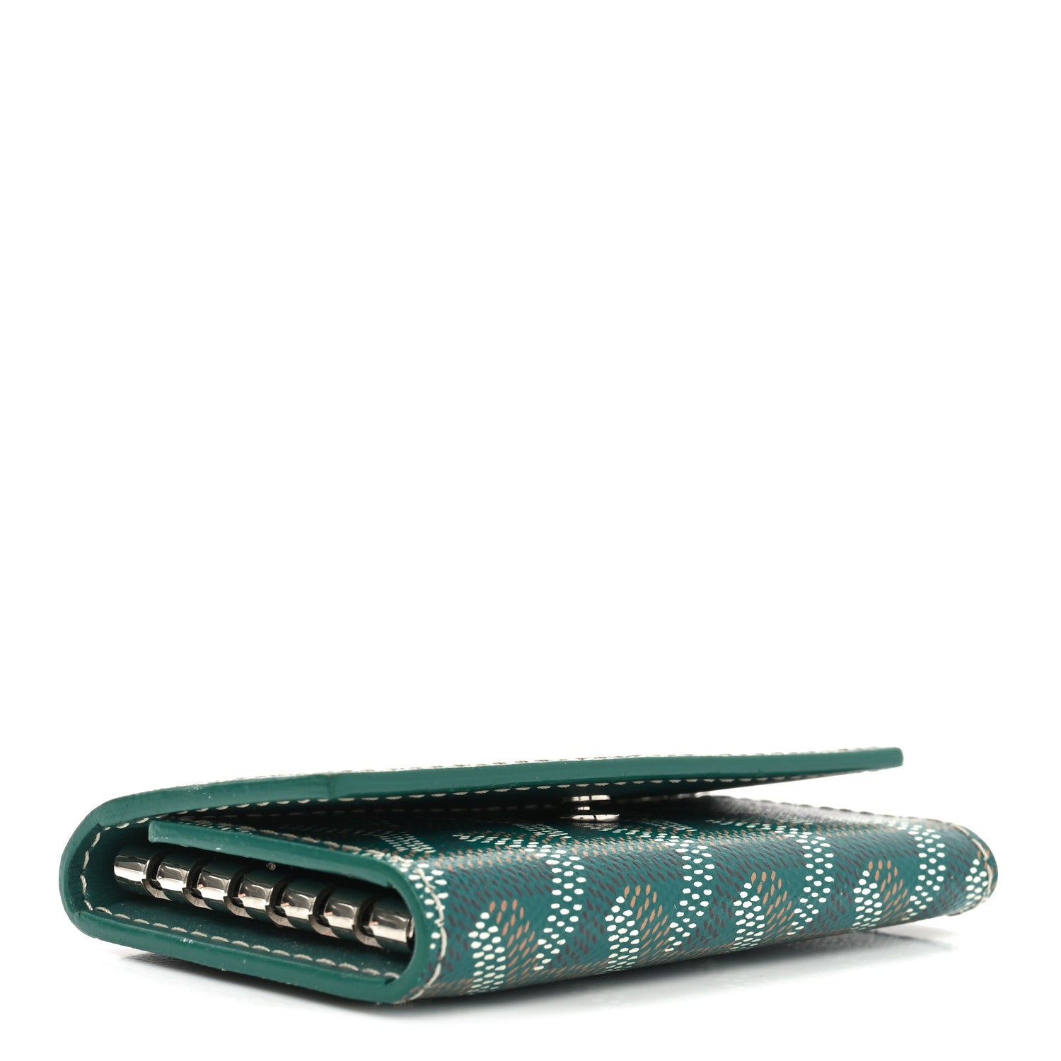 Goyard Goyardine Saint Michel 6 Key Holder Green 1741172