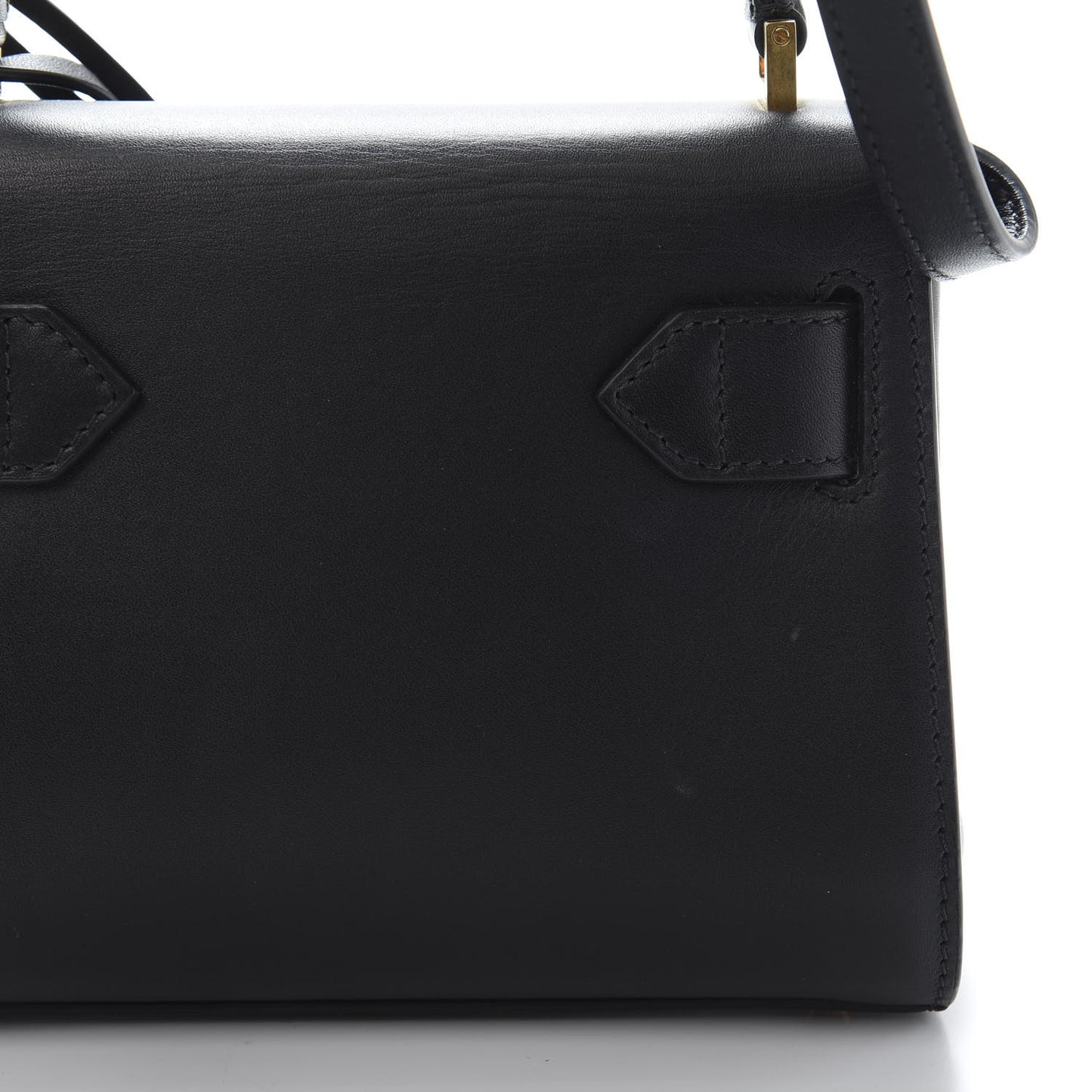 Calfskin Small Icon Handbag Black