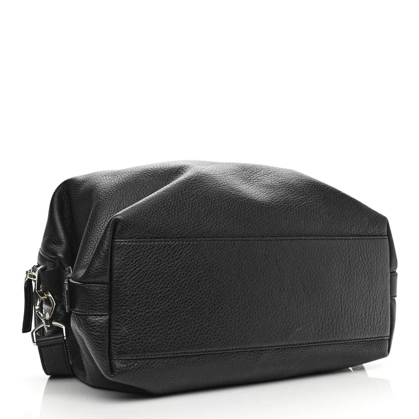 Pebbled Calfskin Small Nightingale Black