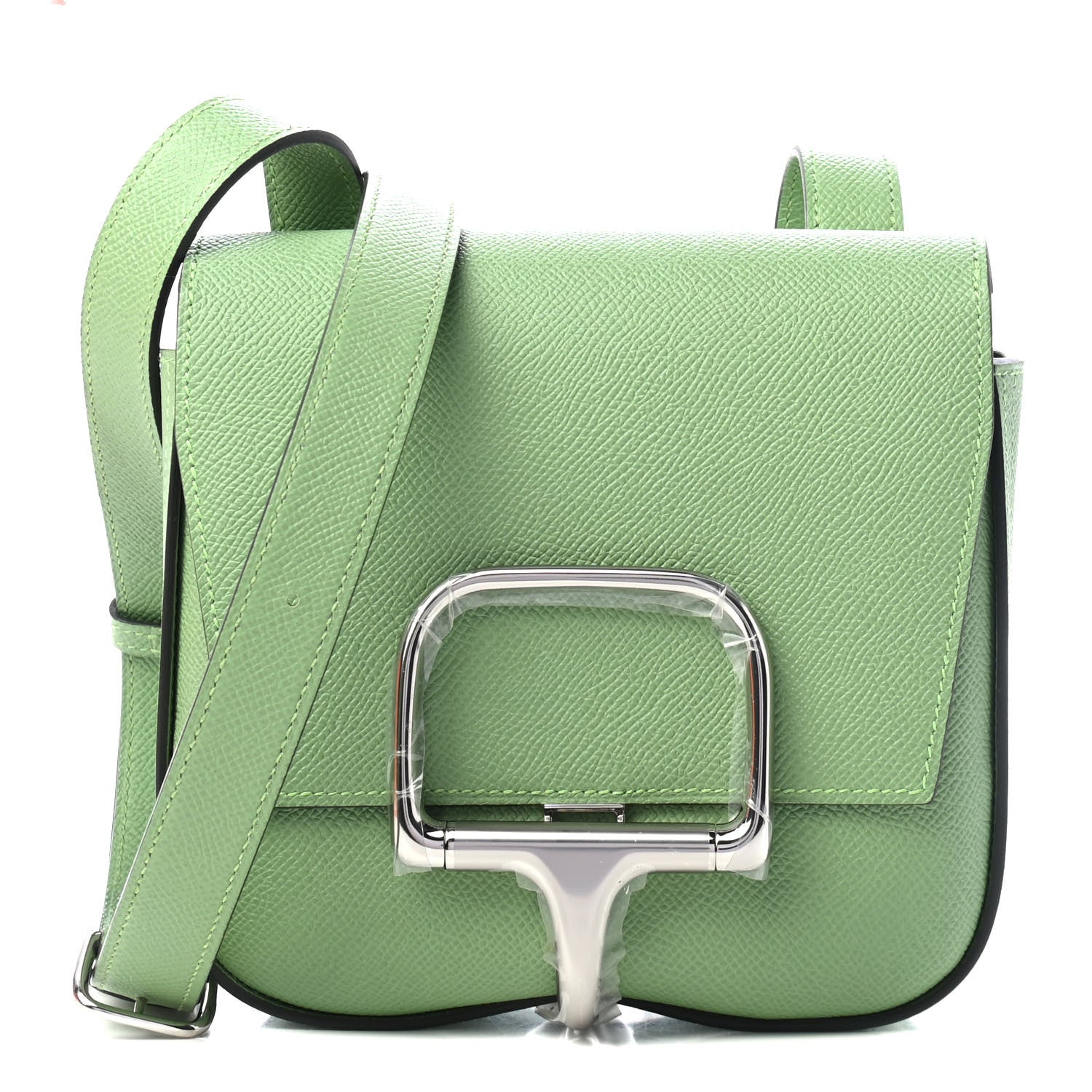 Hermes Epsom Mini Della Cavalleria Vert Criquet 1 of 4