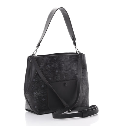 MCM Visetos Medium Klara Hobo Black 2 of 10