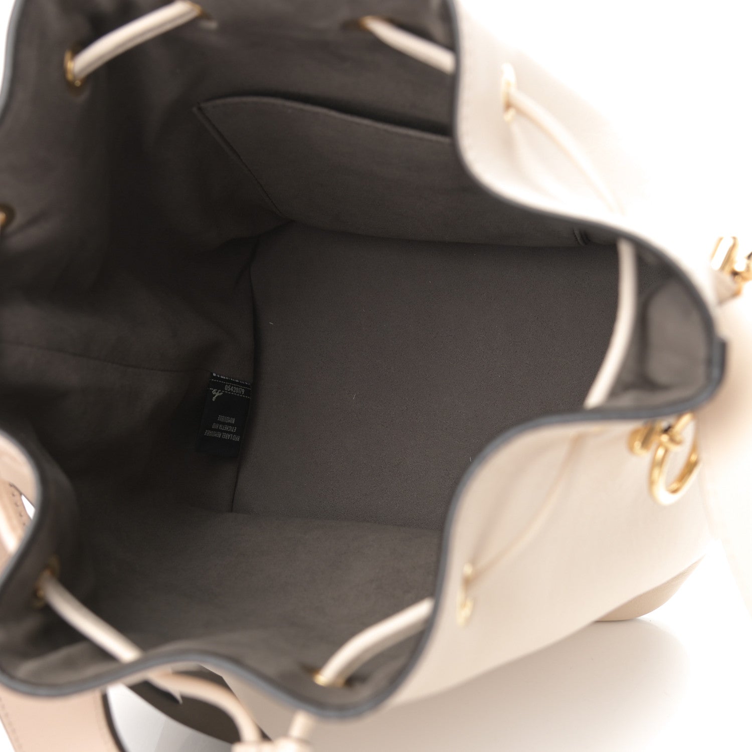Fendi Vitello Grace Matte F is Fendi Grande Mon Tresor Bucket Bag Camelia 5 of 10