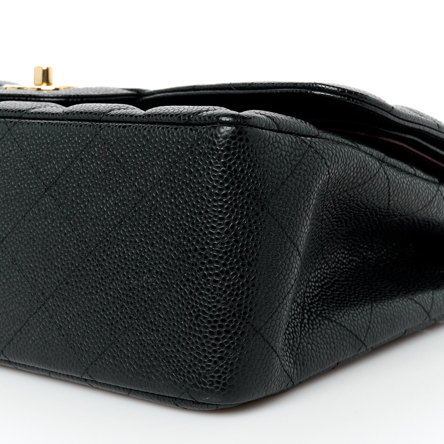 Chanel Caviar Quilted Jumbo Double Flap Black 6 of 6