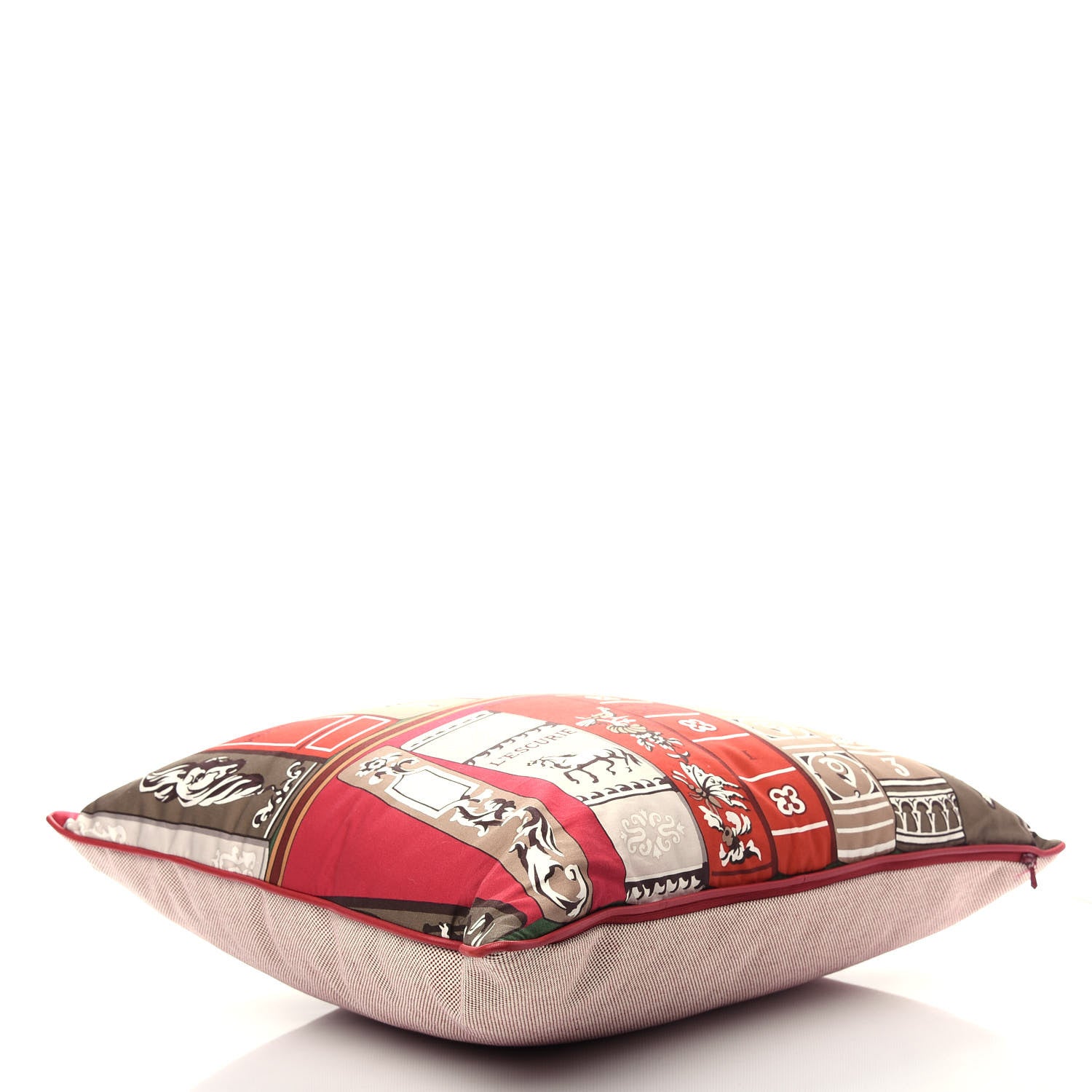 Hermes Cotton Bibliotheque Pillow 3 of 5