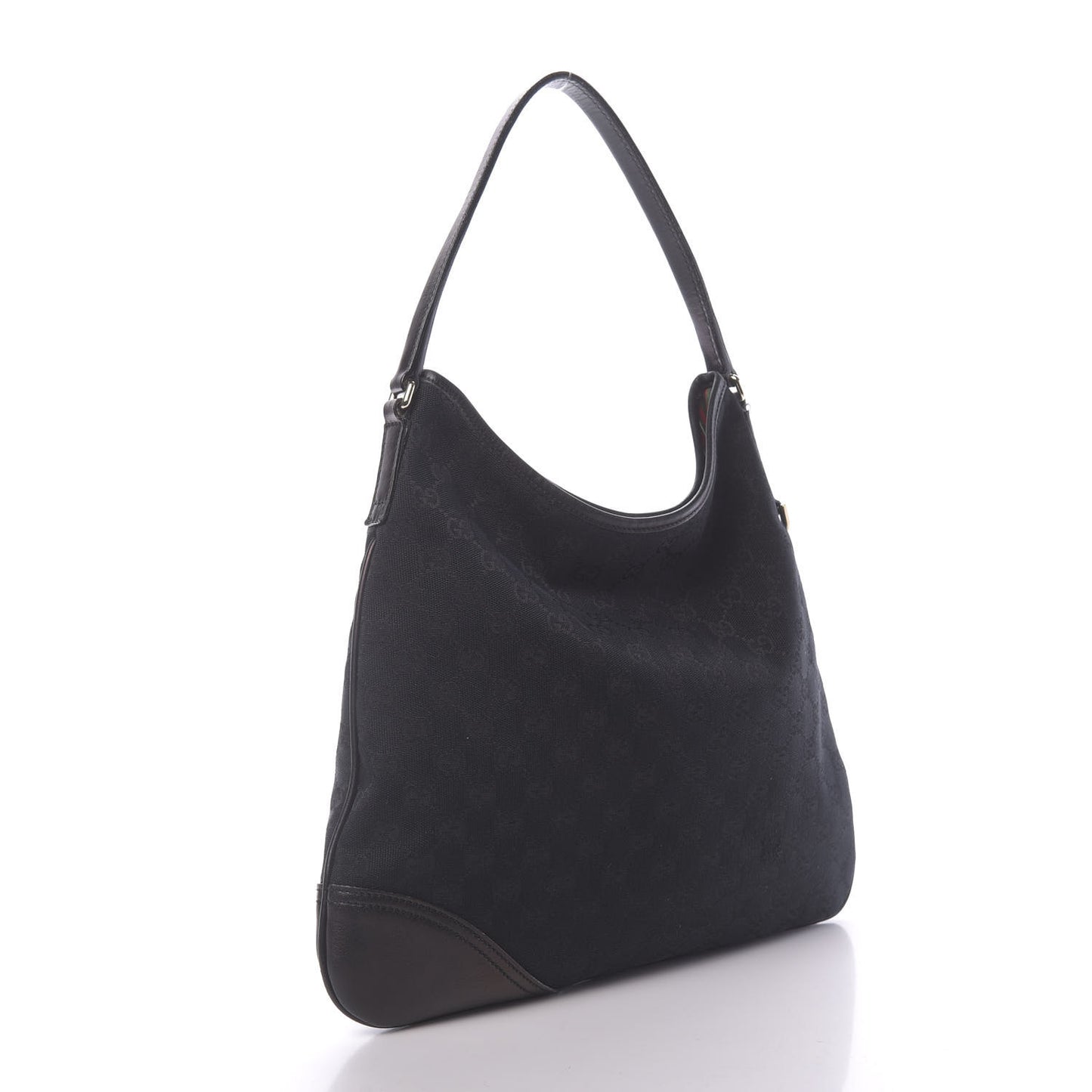 Monogram Medium New Britt Hobo Black