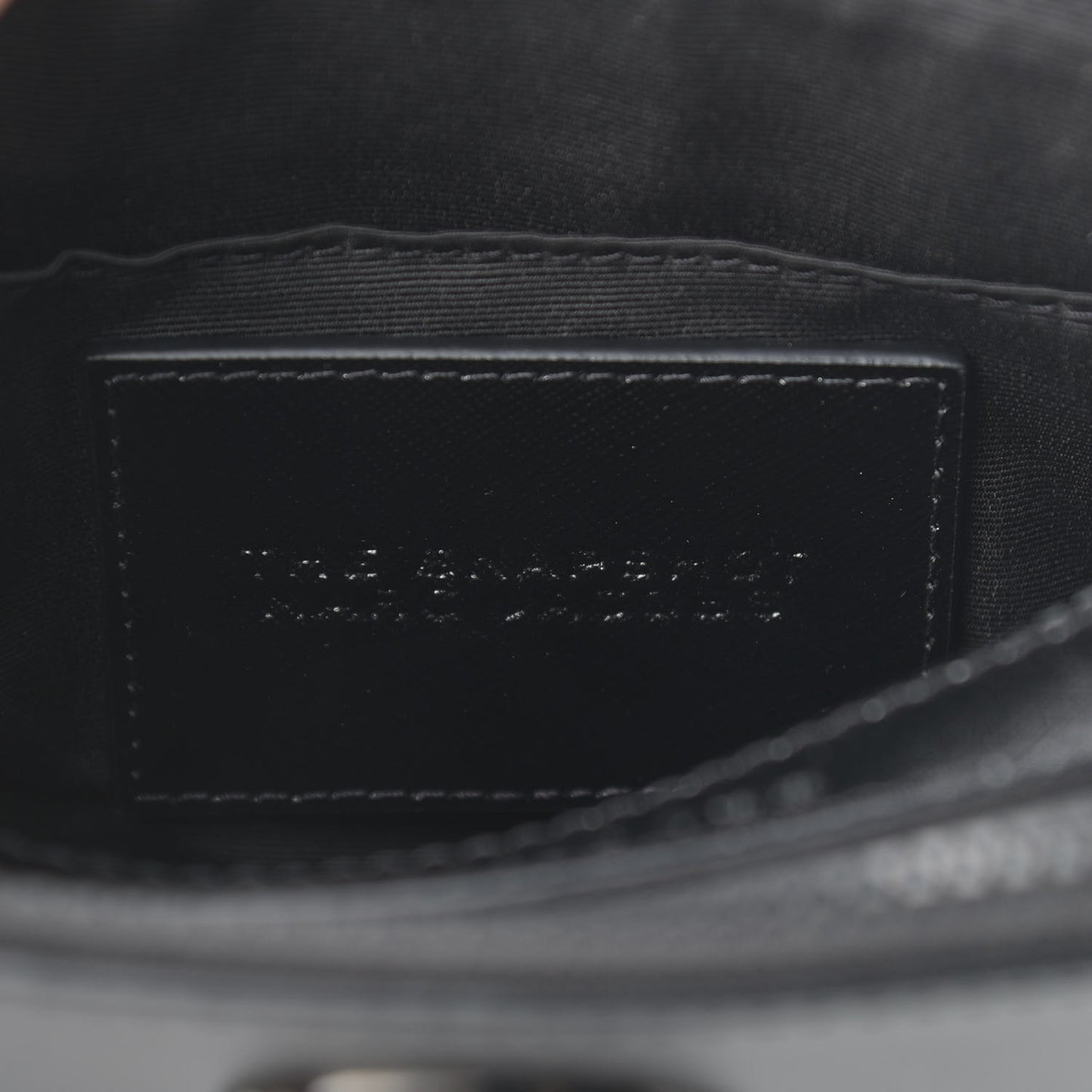 Saffiano Snapshot Camera Bag Black