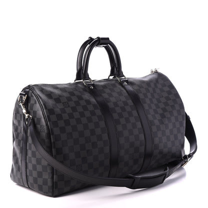 Louis Vuitton Damier Graphite Keepall Bandouliere 45 2 of 11