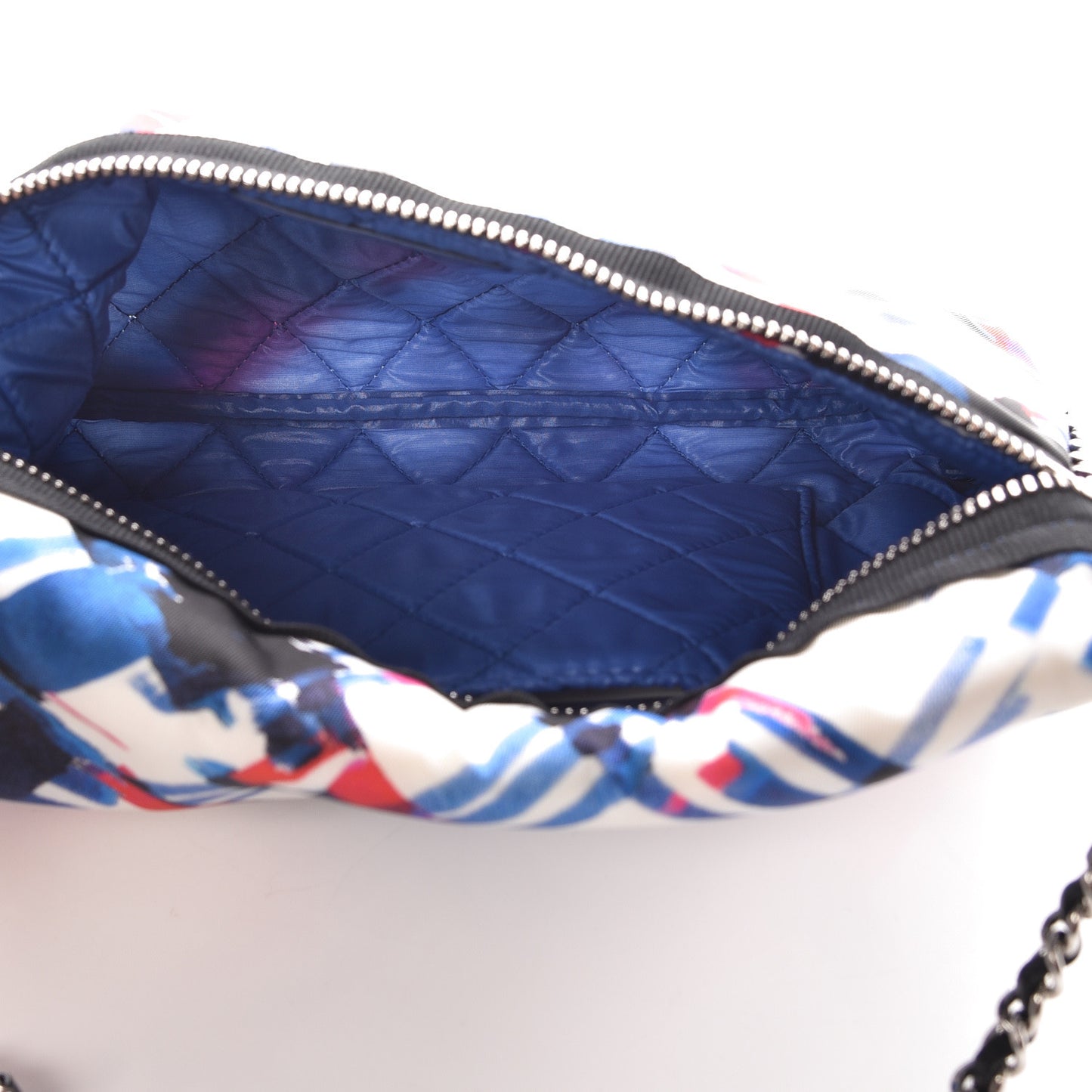 Canvas Printed Airline Crossbody Bag Multicolor