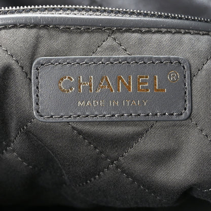 Chanel Shiny Calfskin Quilted Large Chanel 22 Grey 7 of 10
