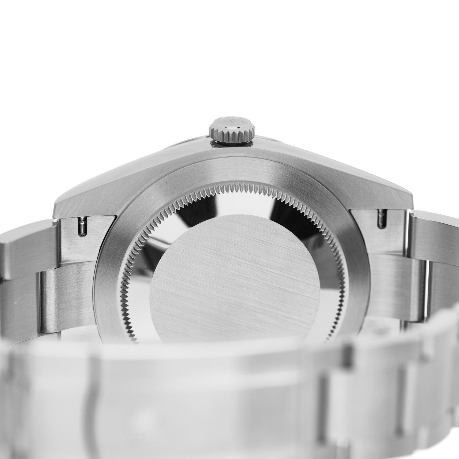 Rolex Stainless Steel 41mm Oyster Perpetual Watch Yellow 124300 4 of 5