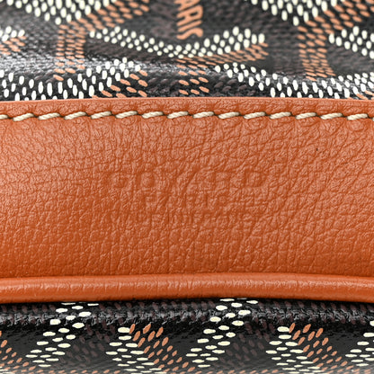 Goyard Goyardine Petit Flot Bucket Bag PM Black Gold 6 of 12