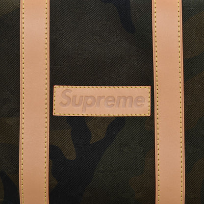 Louis Vuitton X SUPREME Monogram Camouflage Keepall Bandouliere 45 7 of 7