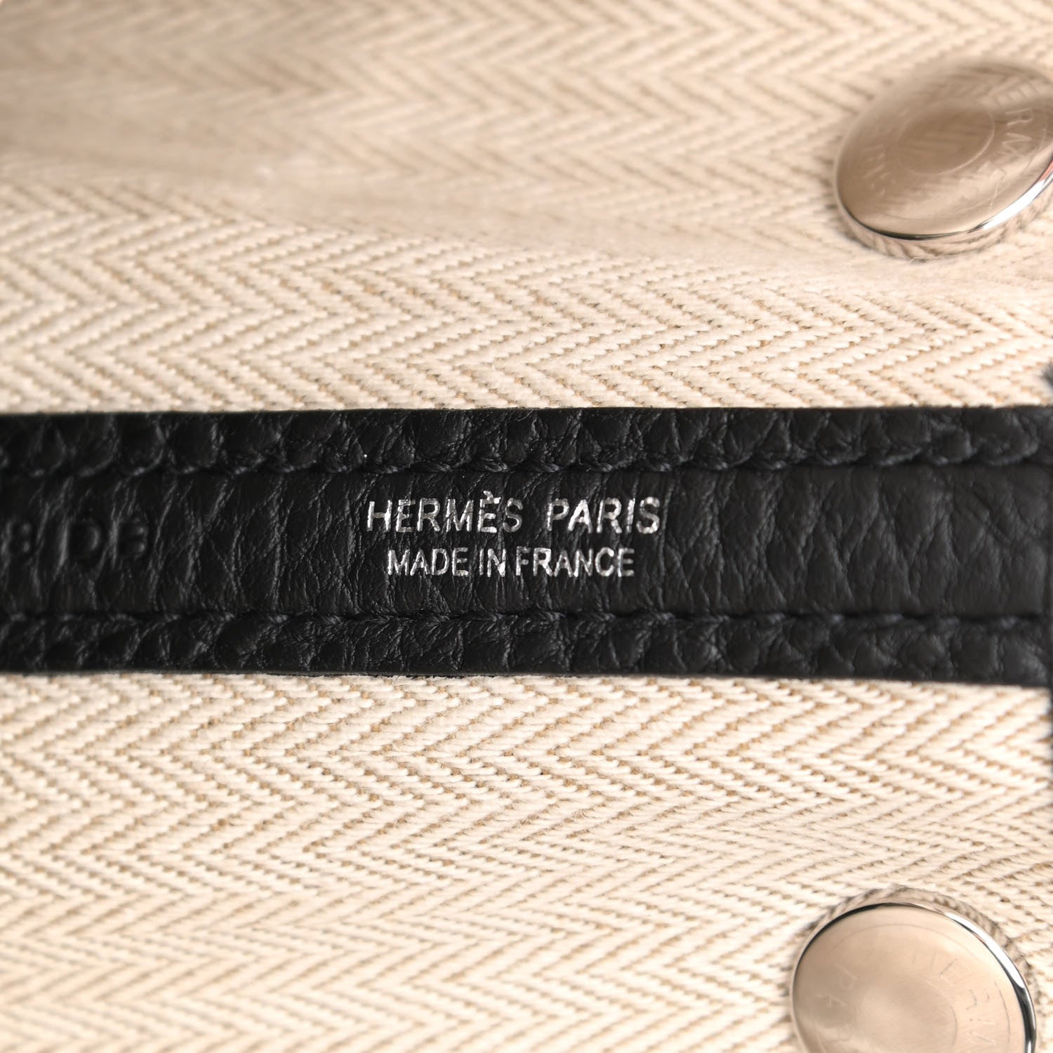Hermes Negonda Garden Party 30 TPM Black 5 of 10