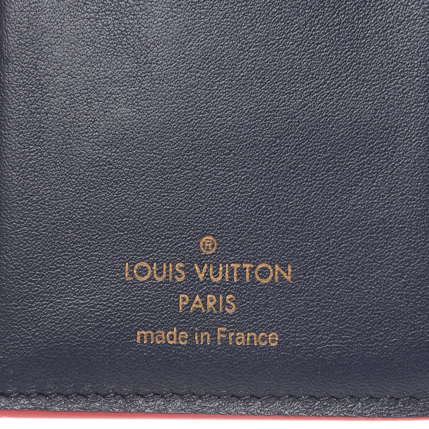 Louis Vuitton Taurillon Capucines Compact Wallet Marine Rouge 7 of 11