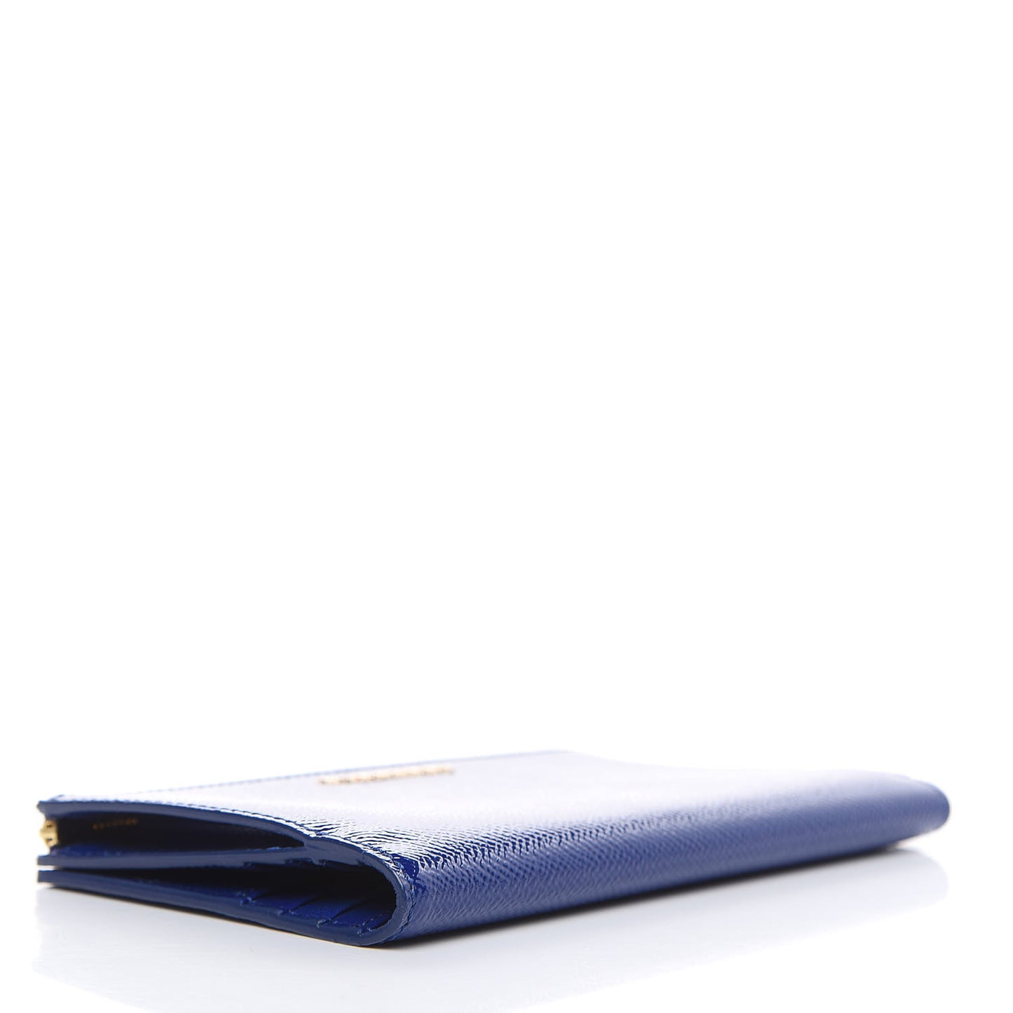 Patent Constantine Continental Wallet Blue