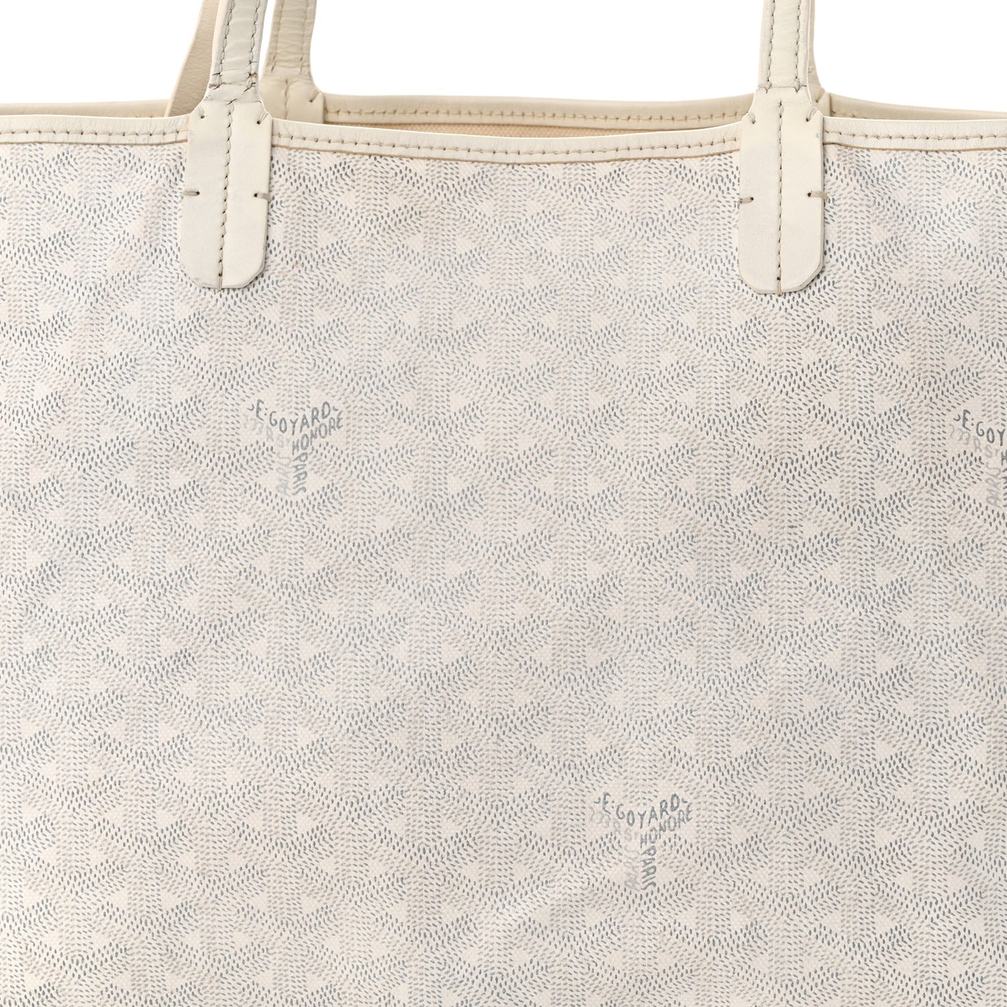 Goyardine Saint Louis PM White