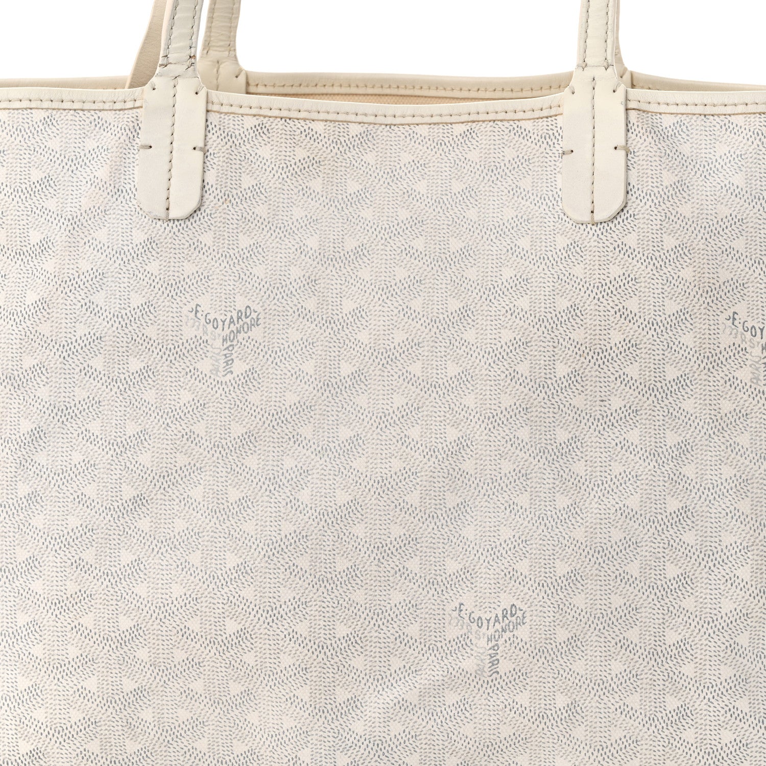 Goyard Goyardine Saint Louis PM White 9 of 11