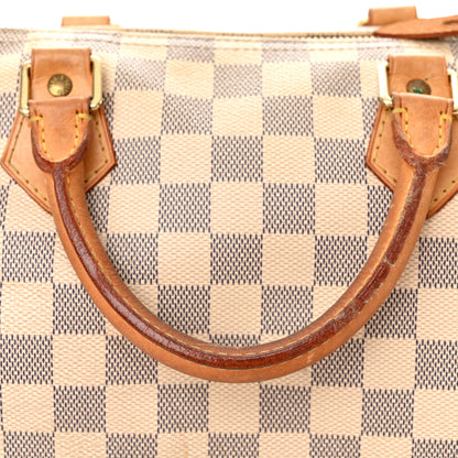 Louis Vuitton Damier Azur Speedy 30 13 of 18