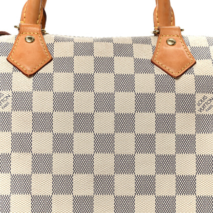 Louis Vuitton Damier Azur Speedy Bandouliere 30 10 of 12