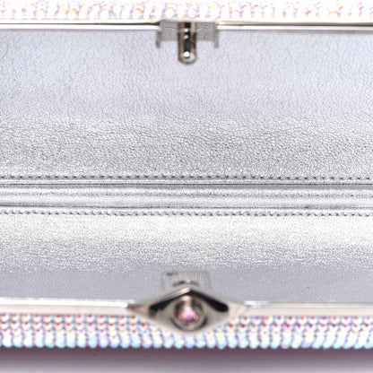 Judith Leiber Swarovski Crystal Minaudiere Clutch Pink 4 of 7