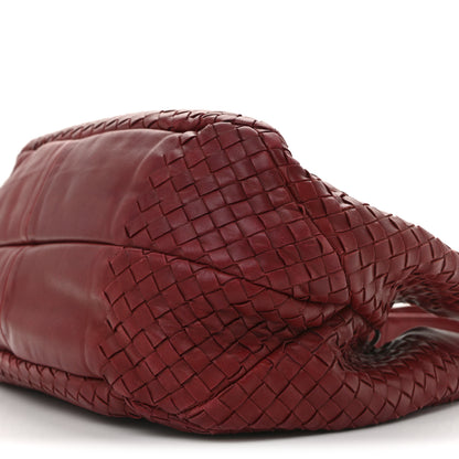 Bottega Veneta Nappa Intrecciato Medium Campana Hobo Red 10 of 14