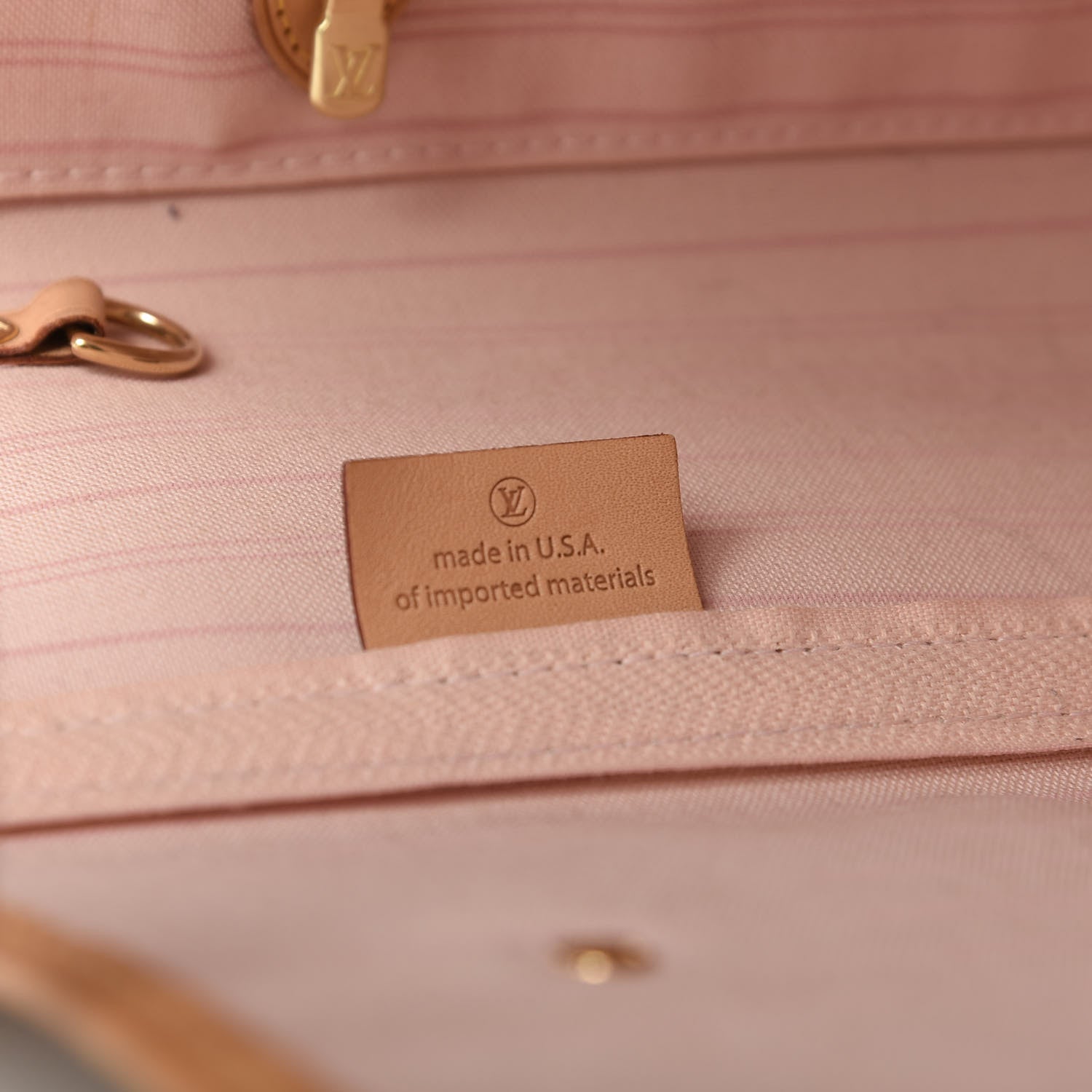 Louis Vuitton Damier Azur Neo Neverfull MM Rose Ballerine 9 of 9