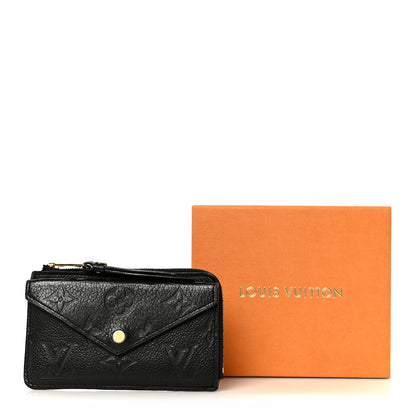 Louis Vuitton Empreinte Recto Verso Card Holder Black 8 of 8