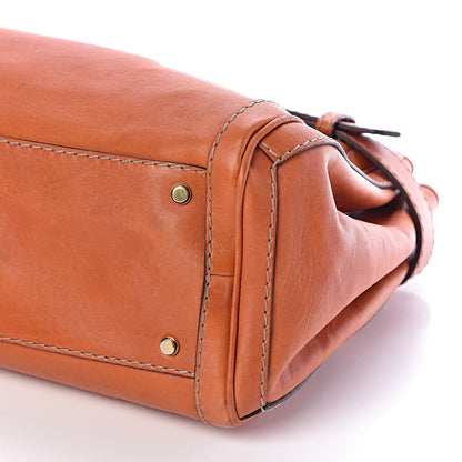 Gucci Calfskin Medium GG Running Tote Orange 9 of 10