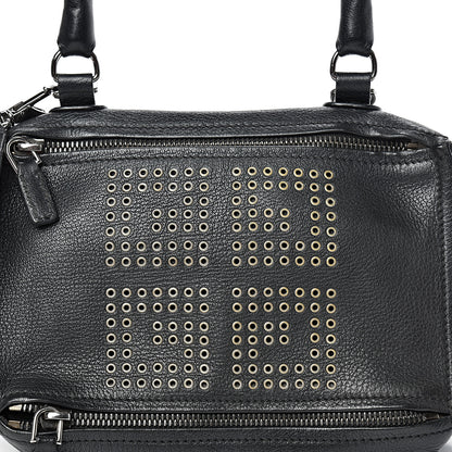 Givenchy Sugar Goatskin Grommet Small Pandora Black 8 of 12