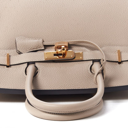 Hermes Togo Birkin 30 Gris Tourterelle 9 of 30
