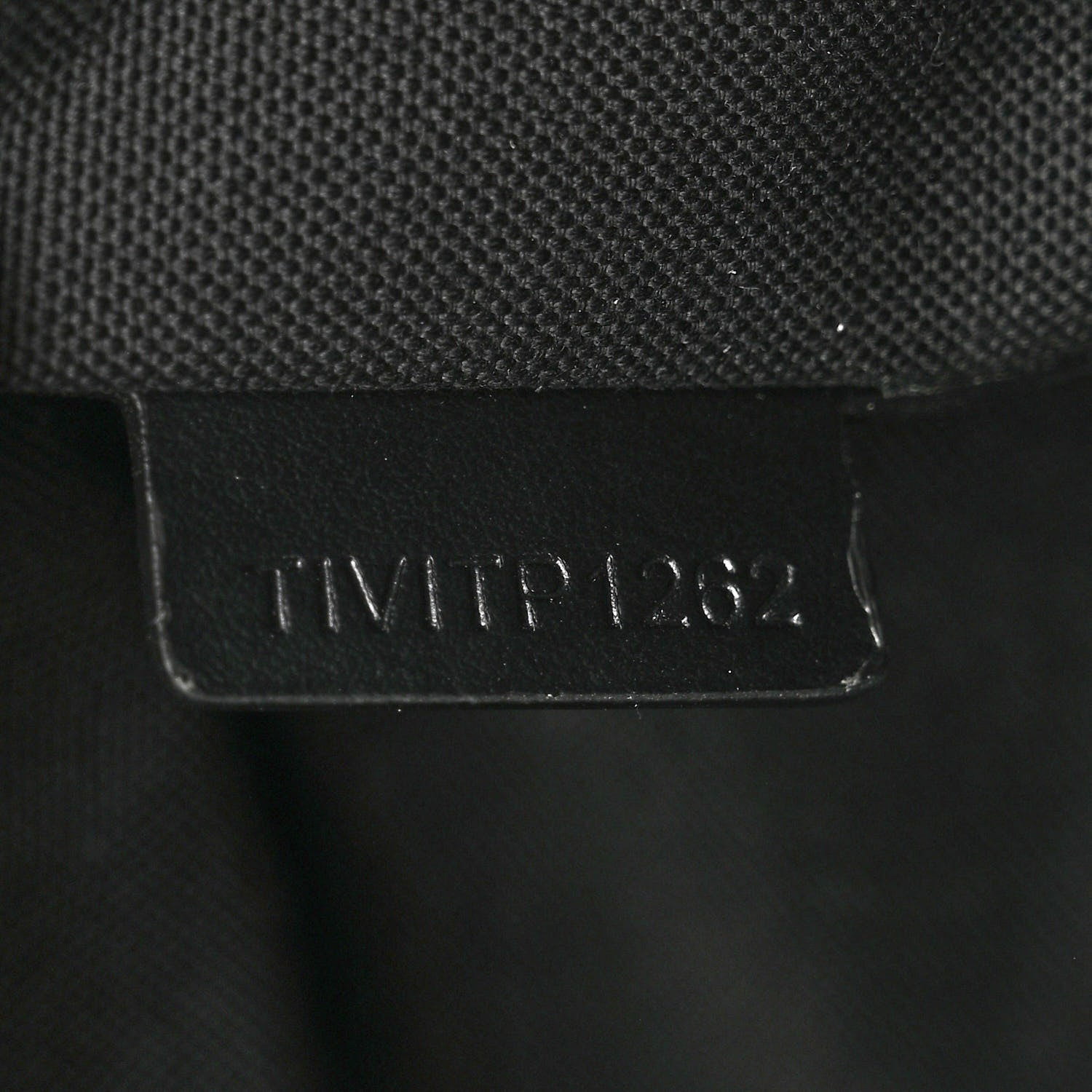 Burberry Cotton Canvas Monogram TB Print Tote Cobalt Black 11 of 14