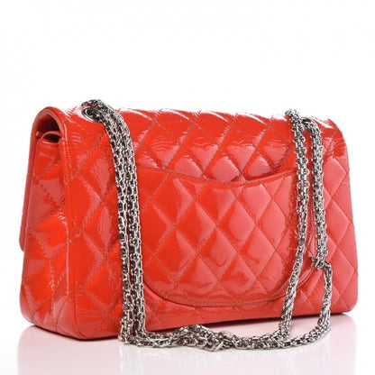 Chanel Aged Glazed Calfskin Quilted 2.55 Reissue 226 Flap Red 4 of 14