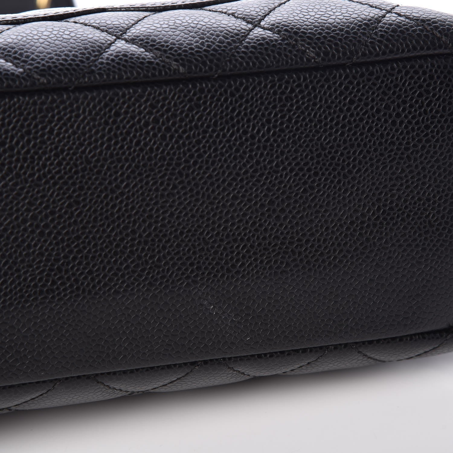 Chanel Caviar Quilted Petit Shopping Tote PST Black 6 of 10