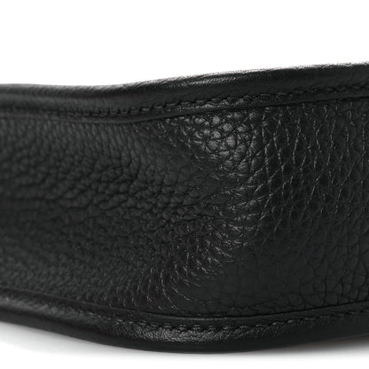 Hermes Taurillon Clemence Evelyne TPM Black 9 of 11