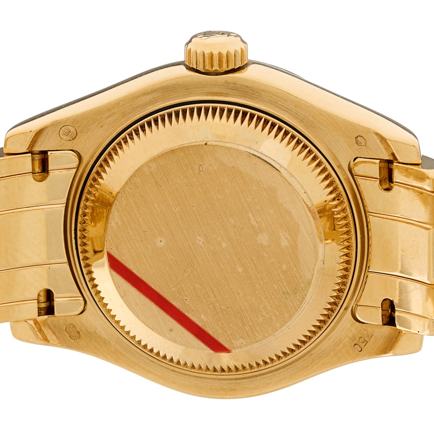 Rolex 18K Yellow Gold Diamond Mother of Pearl 29mm Pearlmaster Datejust Watch 80318 5 of 5