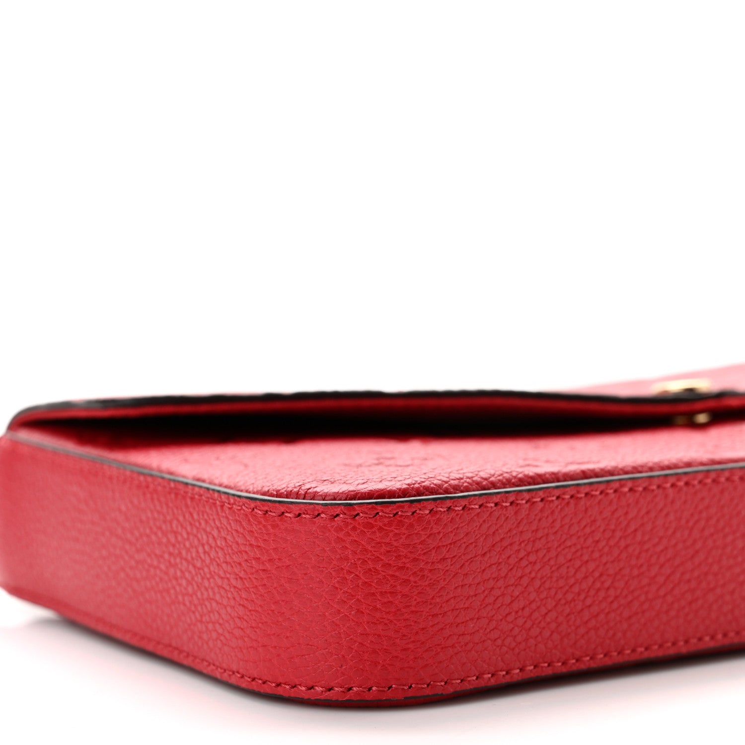 Louis Vuitton Empreinte Pochette Felicie Chain Wallet Scarlet 9 of 11