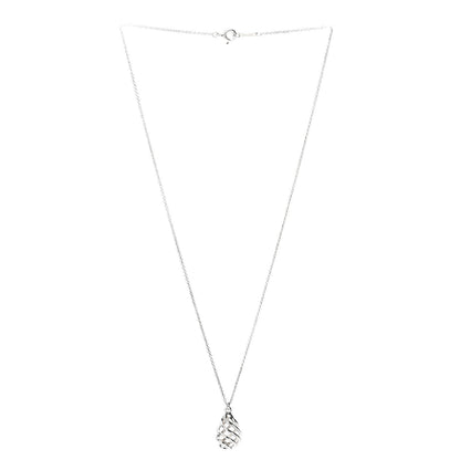 Tiffany Sterling Silver Paloma Picasso Venezia Luce Pendant Necklace 3 of 4