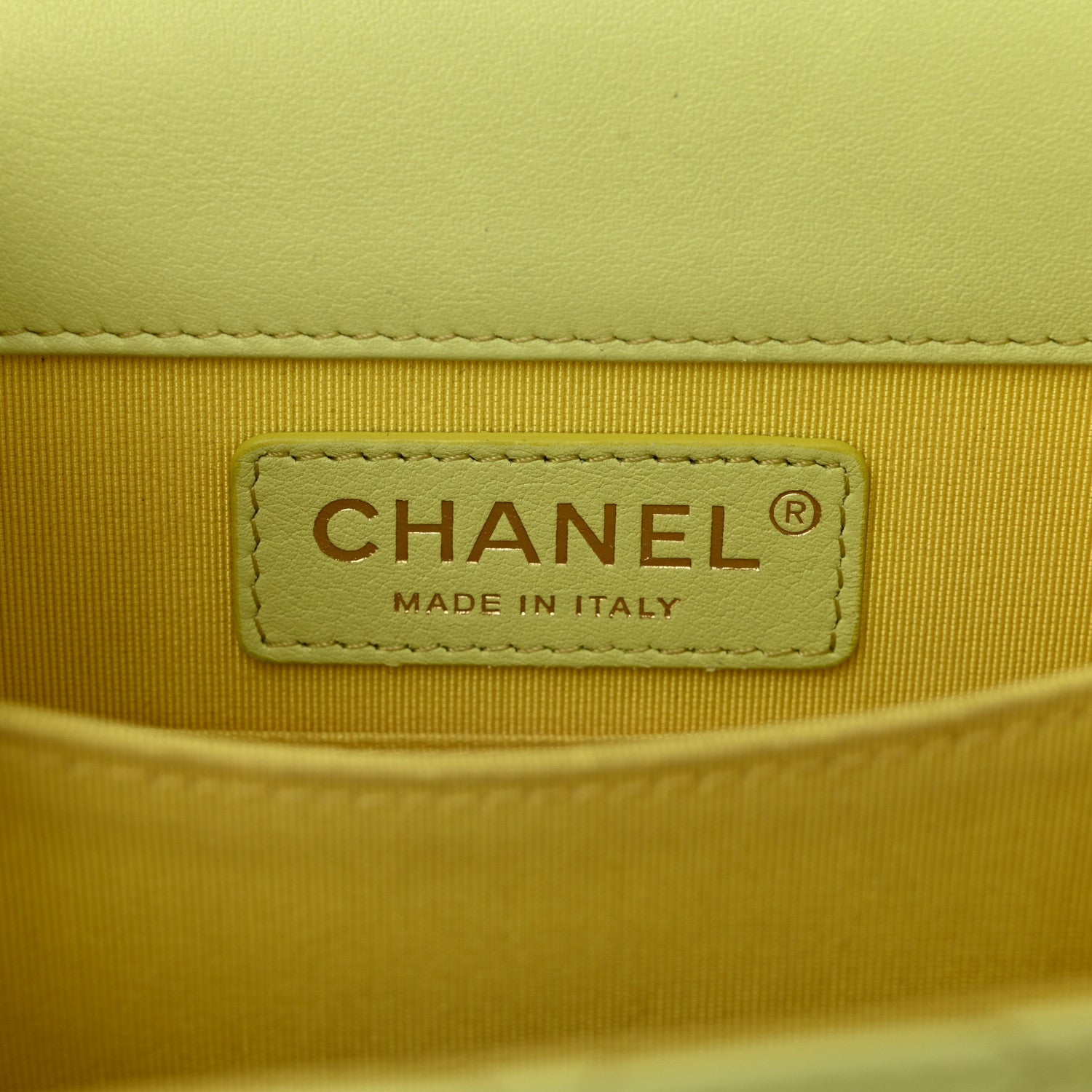 Chanel Calfskin Quilted North South Boy Flap Light Green 6 of 10