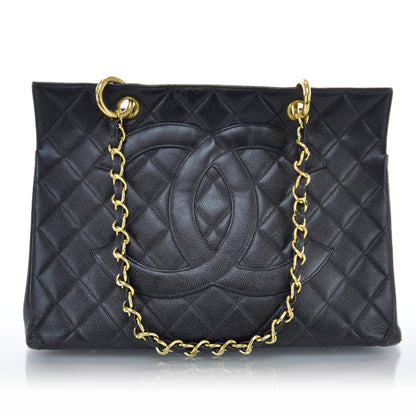 Chanel Caviar Quilted Timeless CC Tote Black 1 of 9