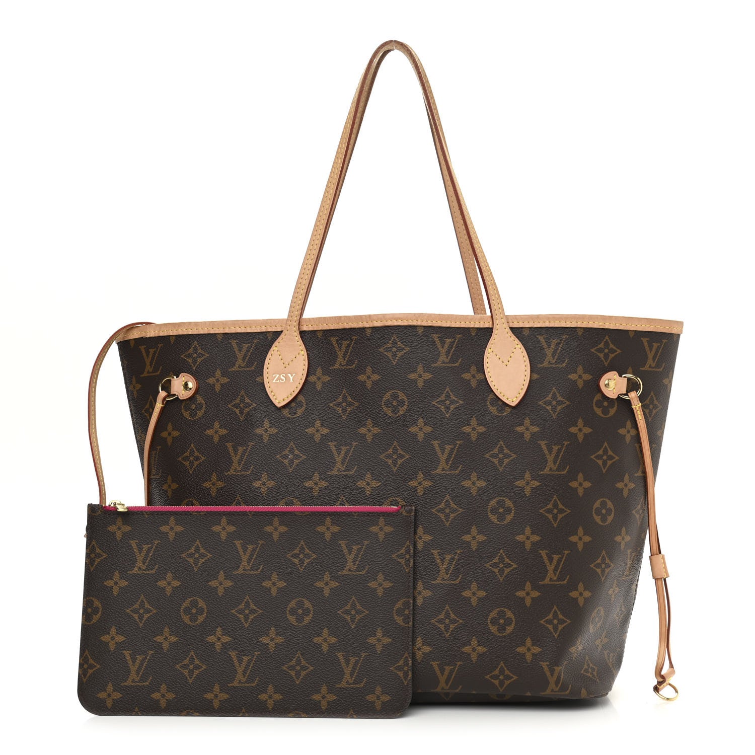 Louis Vuitton Monogram Neo Neverfull MM Fuchsia 1 of 11