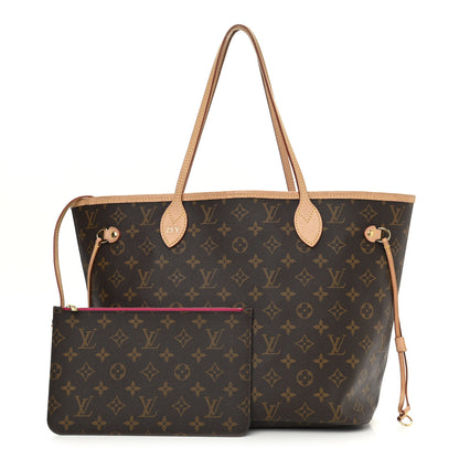 Louis Vuitton Monogram Neo Neverfull MM Fuchsia 1 of 11