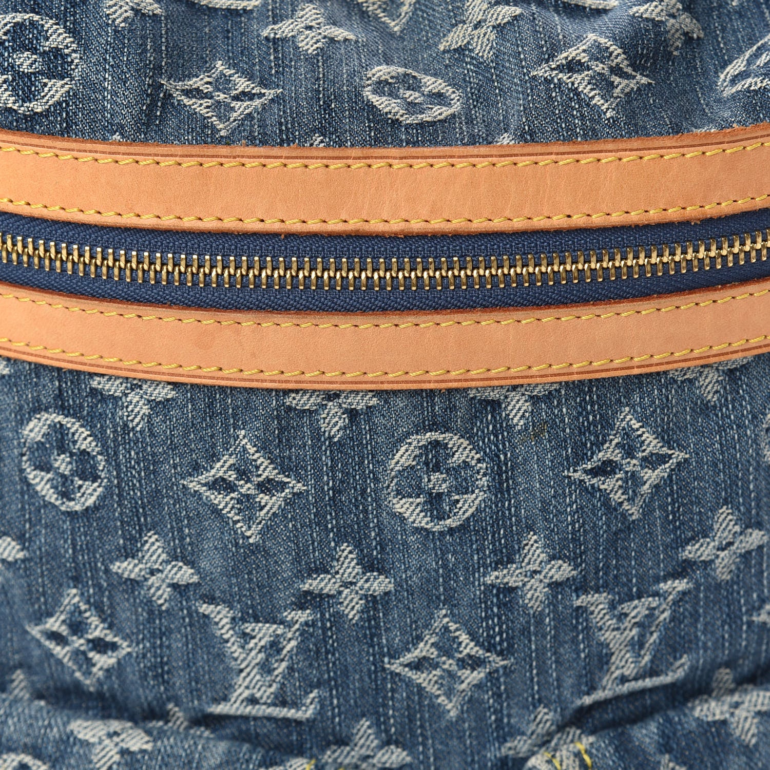 Louis Vuitton Denim Baggy GM Blue 8 of 15