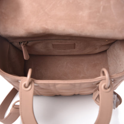 Christian Dior Ultra Matte Calfskin Cannage Medium Lady Dior Beige 5 of 10